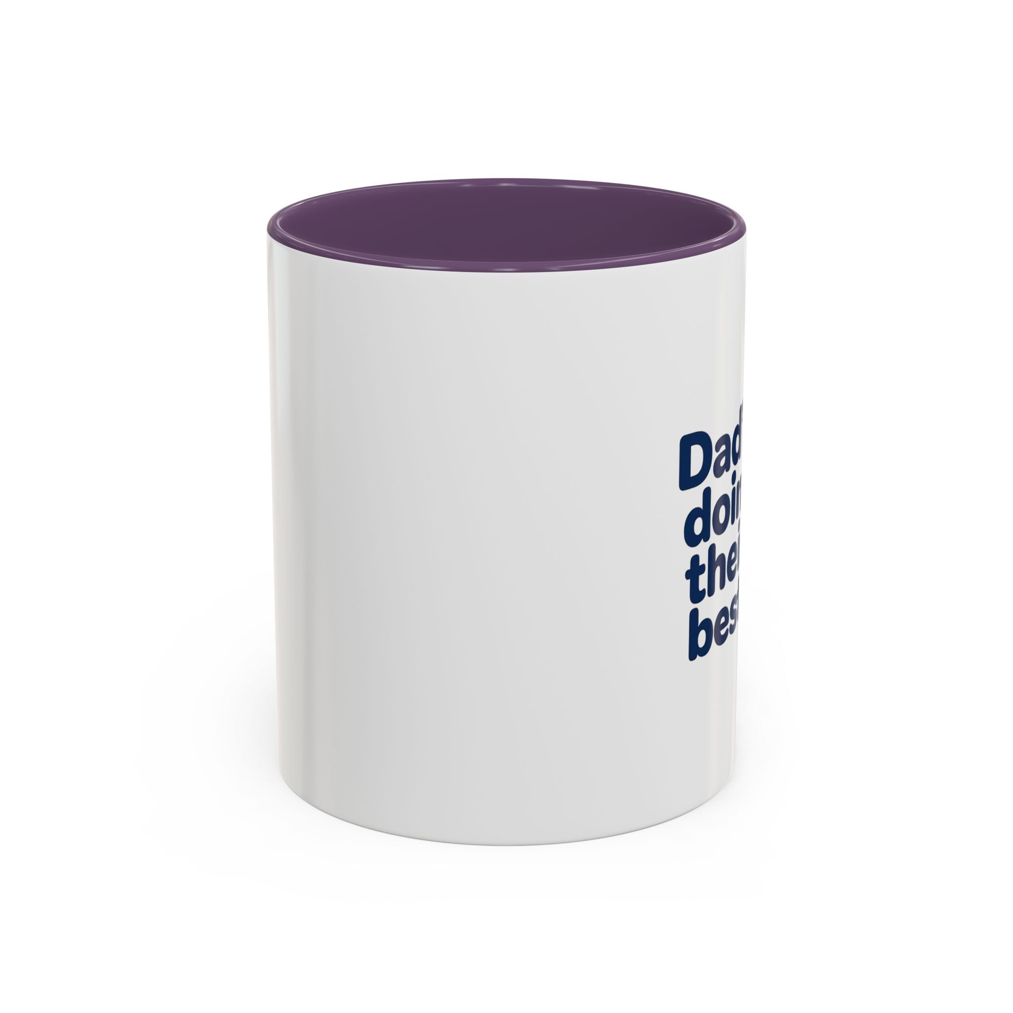Dad's Doing Their Best mug | Accent Coffee Mug