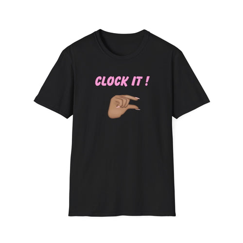 Clock it! - Unisex Softstyle T-Shirt