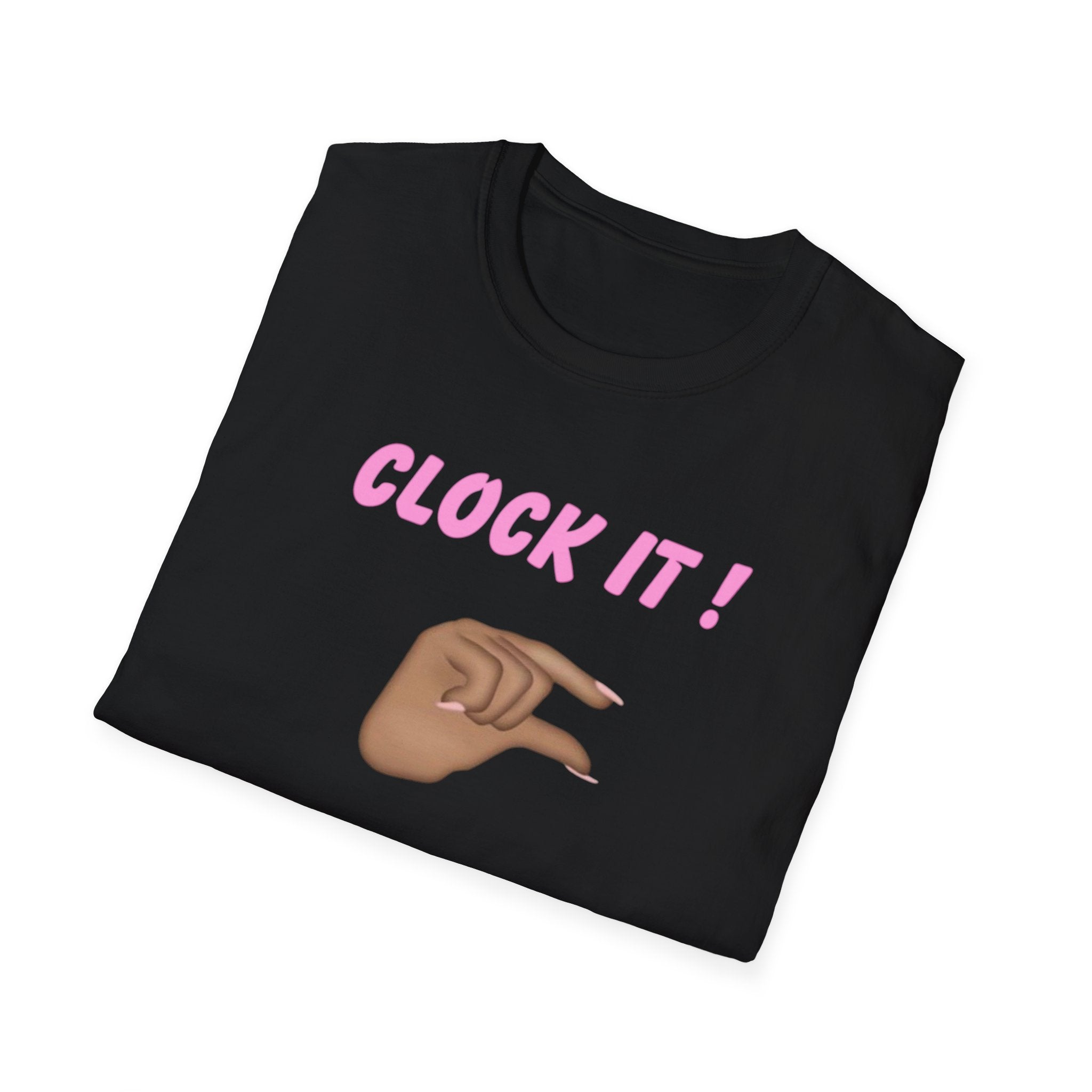 Clock it! - Unisex Softstyle T-Shirt