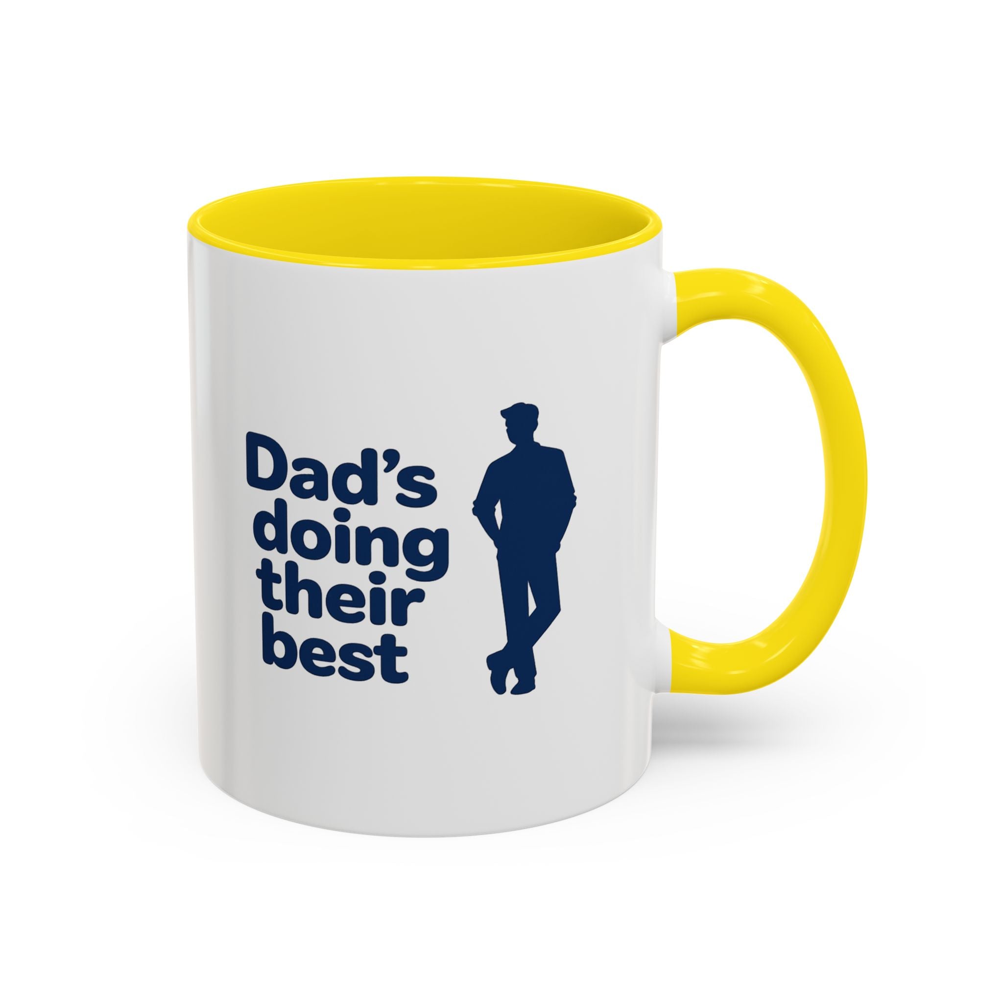 Dad's Doing Their Best mug | Accent Coffee Mug