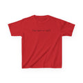 Kids Tee — "This Shirt Is Tuff" Minimalist Graphic Shirt