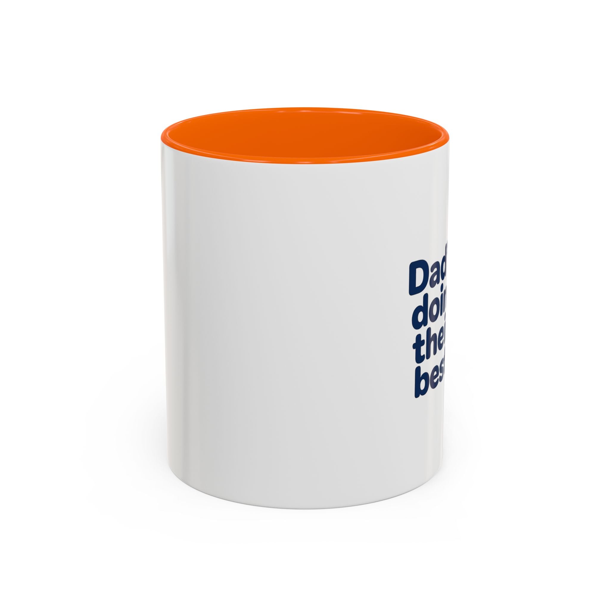 Dad's Doing Their Best mug | Accent Coffee Mug