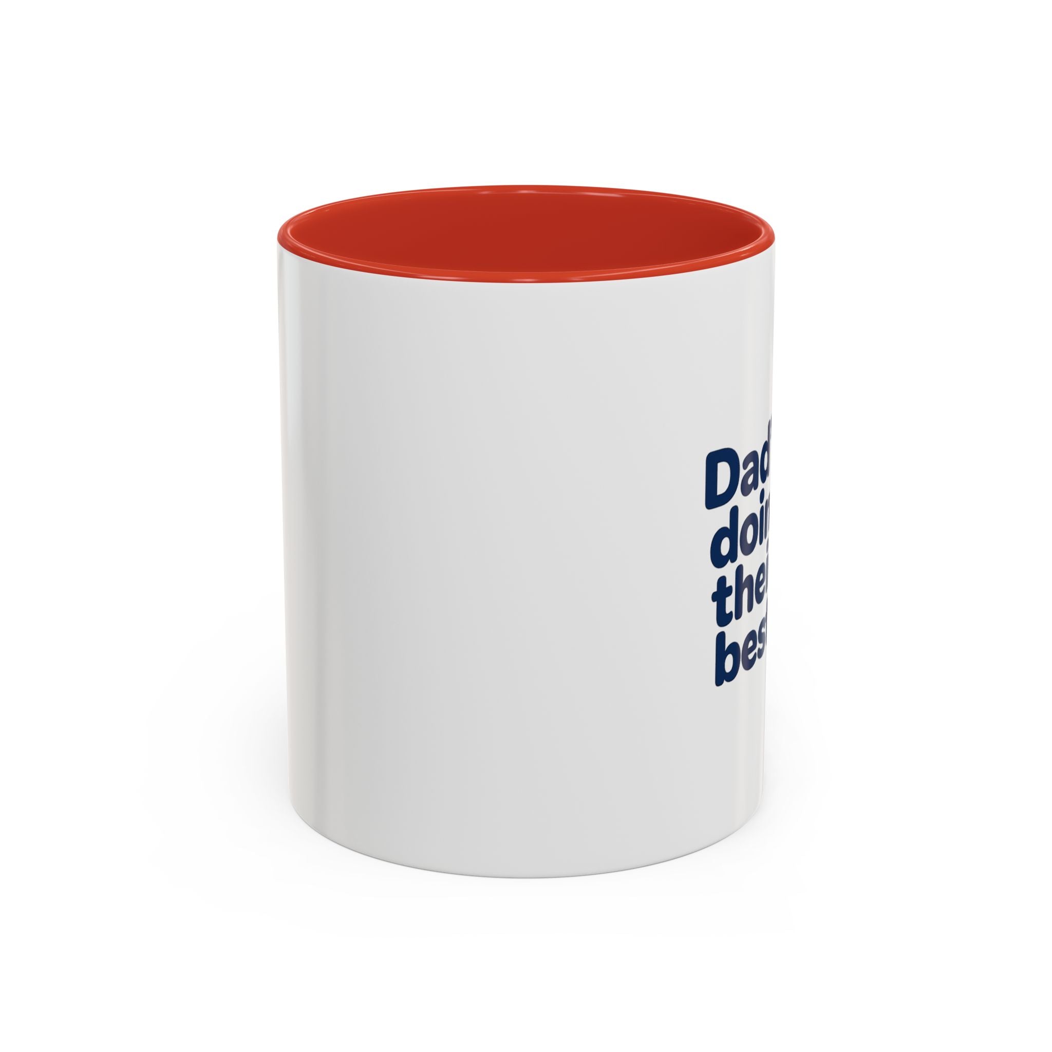 Dad's Doing Their Best mug | Accent Coffee Mug