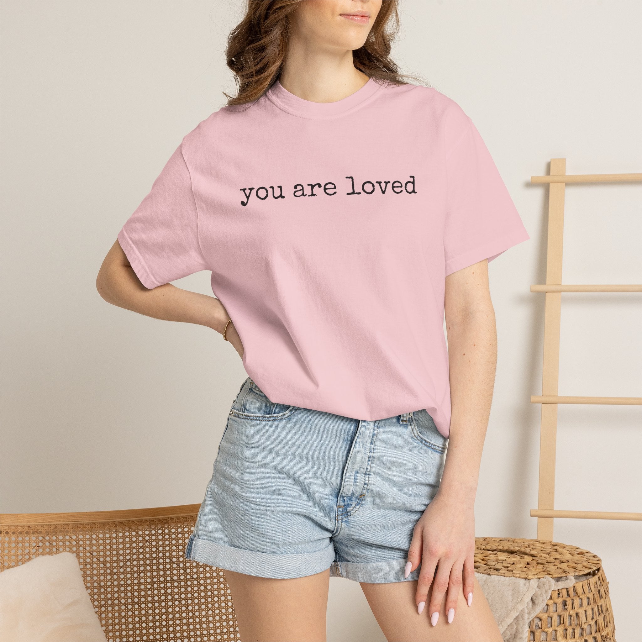 You Are Loved T-Shirt — Inspirational Minimalist Tee