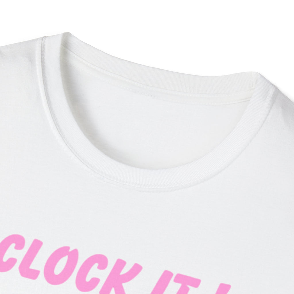 Clock it! - Unisex Softstyle T-Shirt