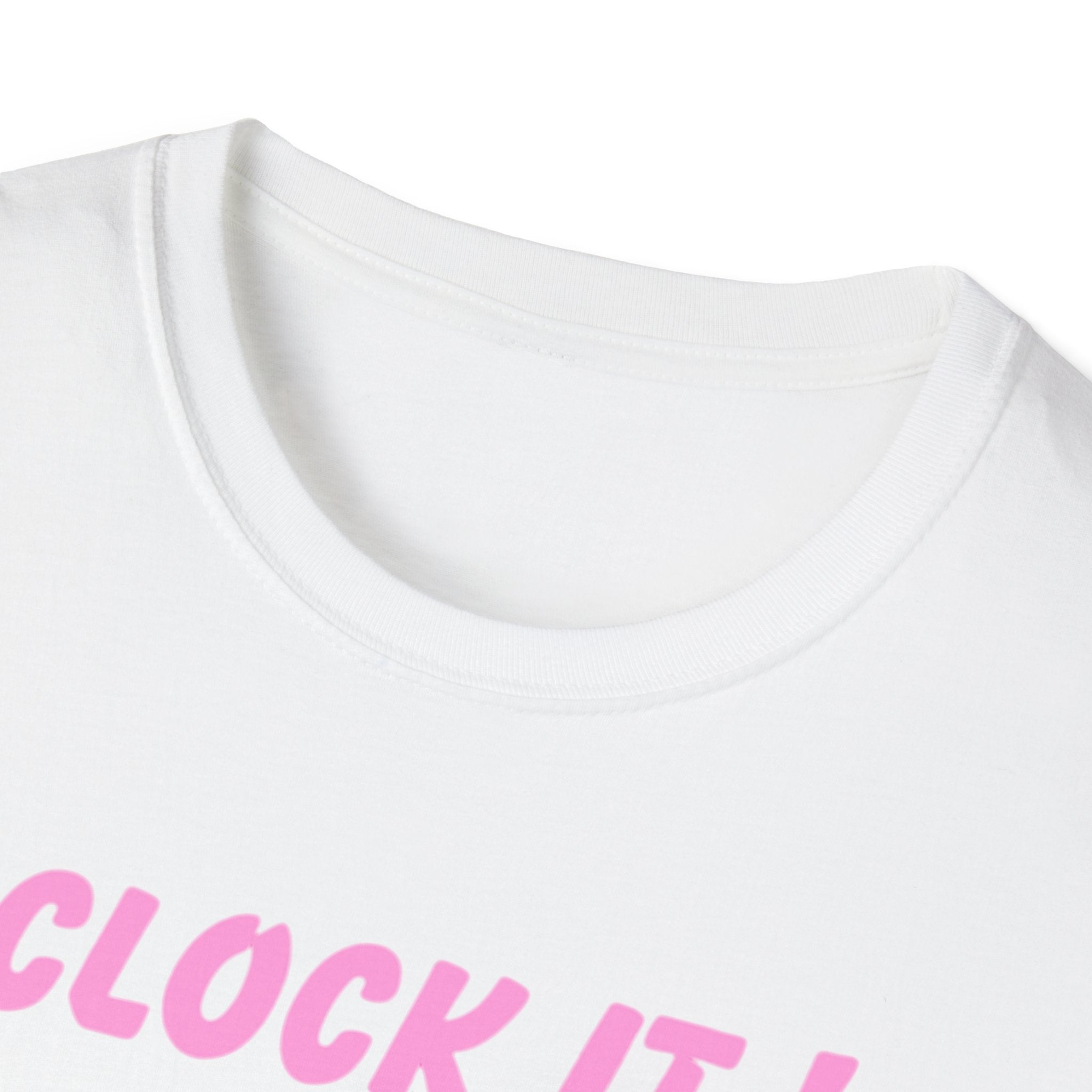 Clock it! - Unisex Softstyle T-Shirt