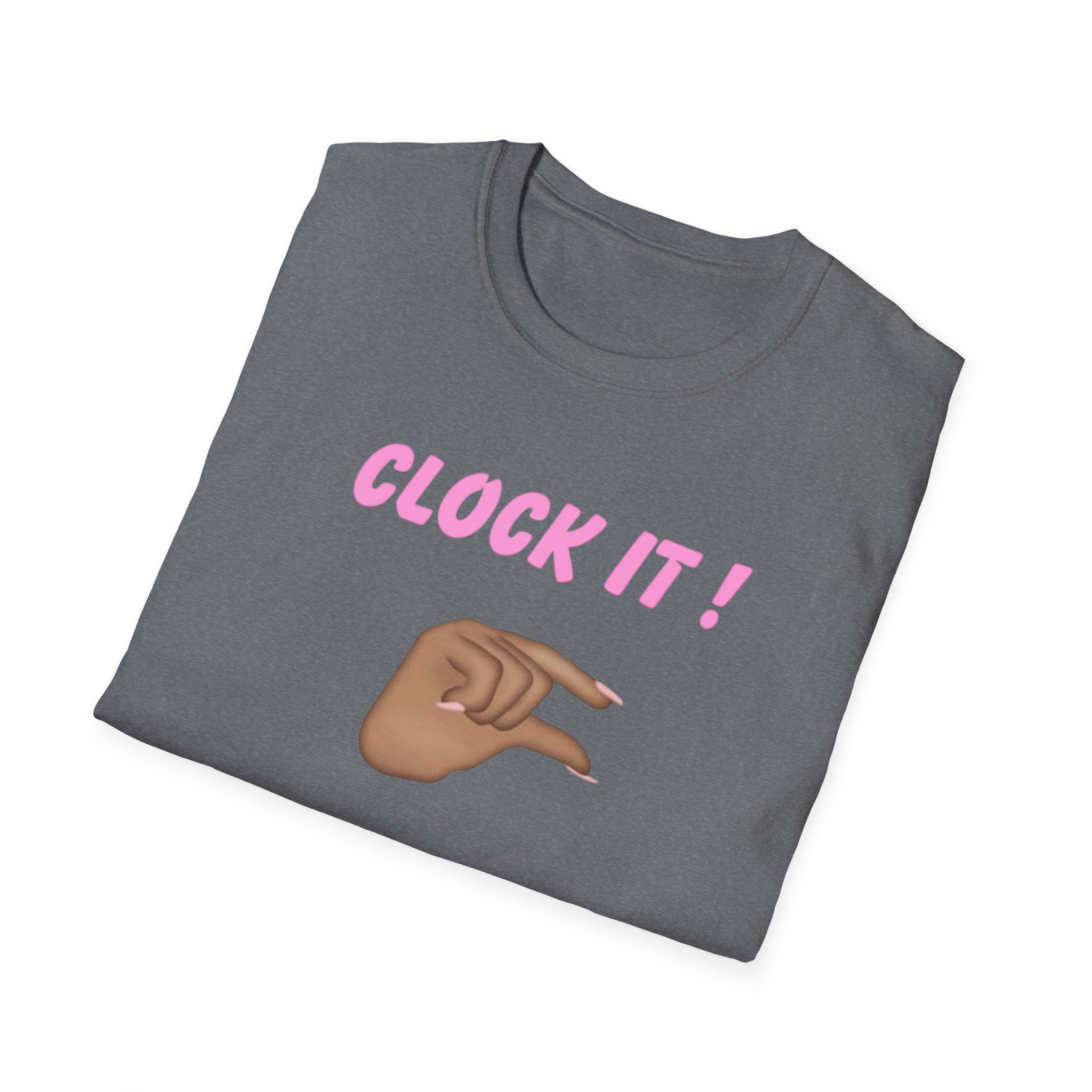 Clock it! - Unisex Softstyle T-Shirt
