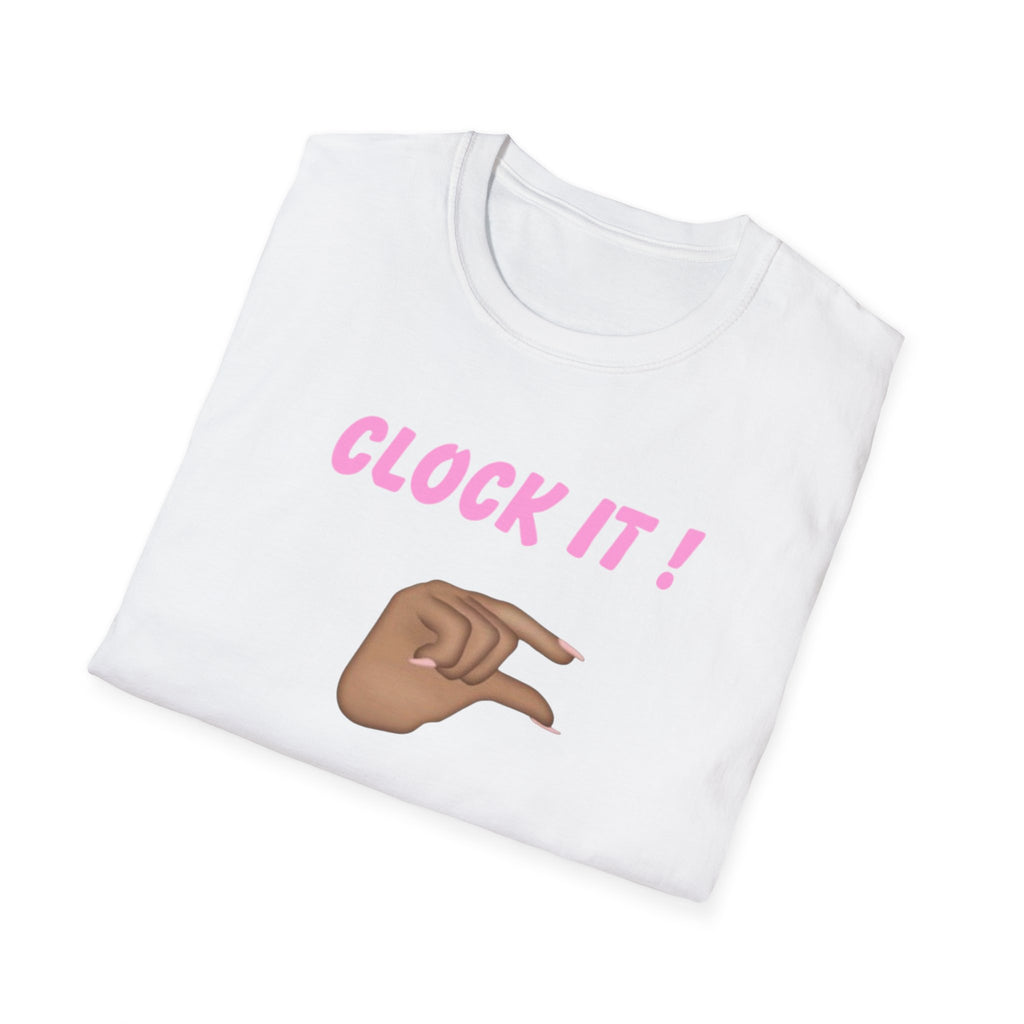 Clock it! - Unisex Softstyle T-Shirt