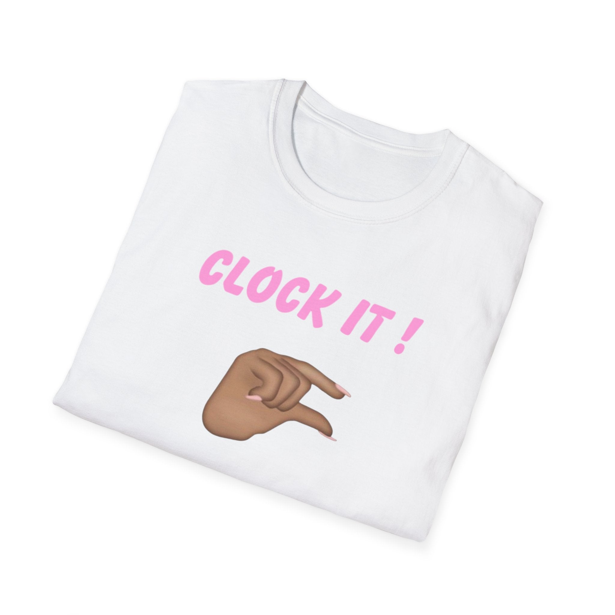 Clock it! - Unisex Softstyle T-Shirt