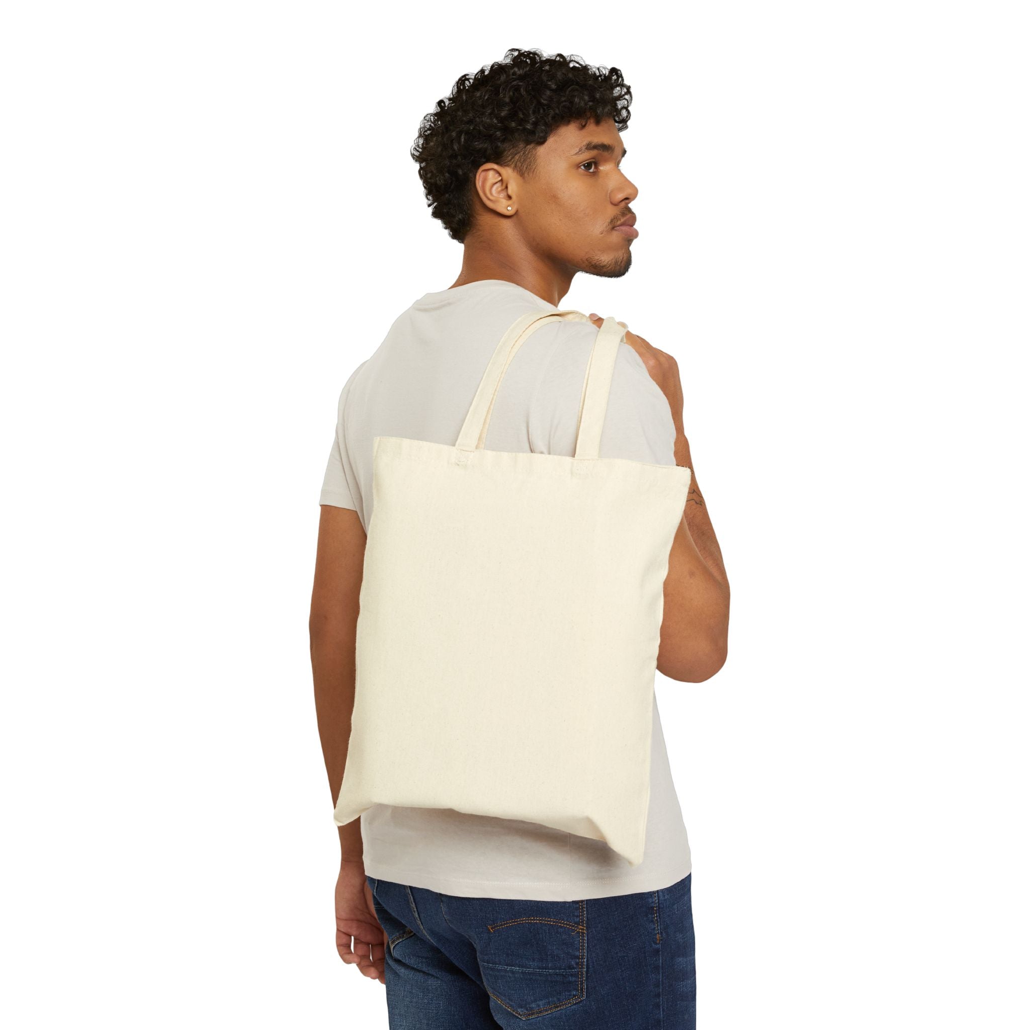 TX-IN Logo Tote Bag | Canvas Grocery Market Bag