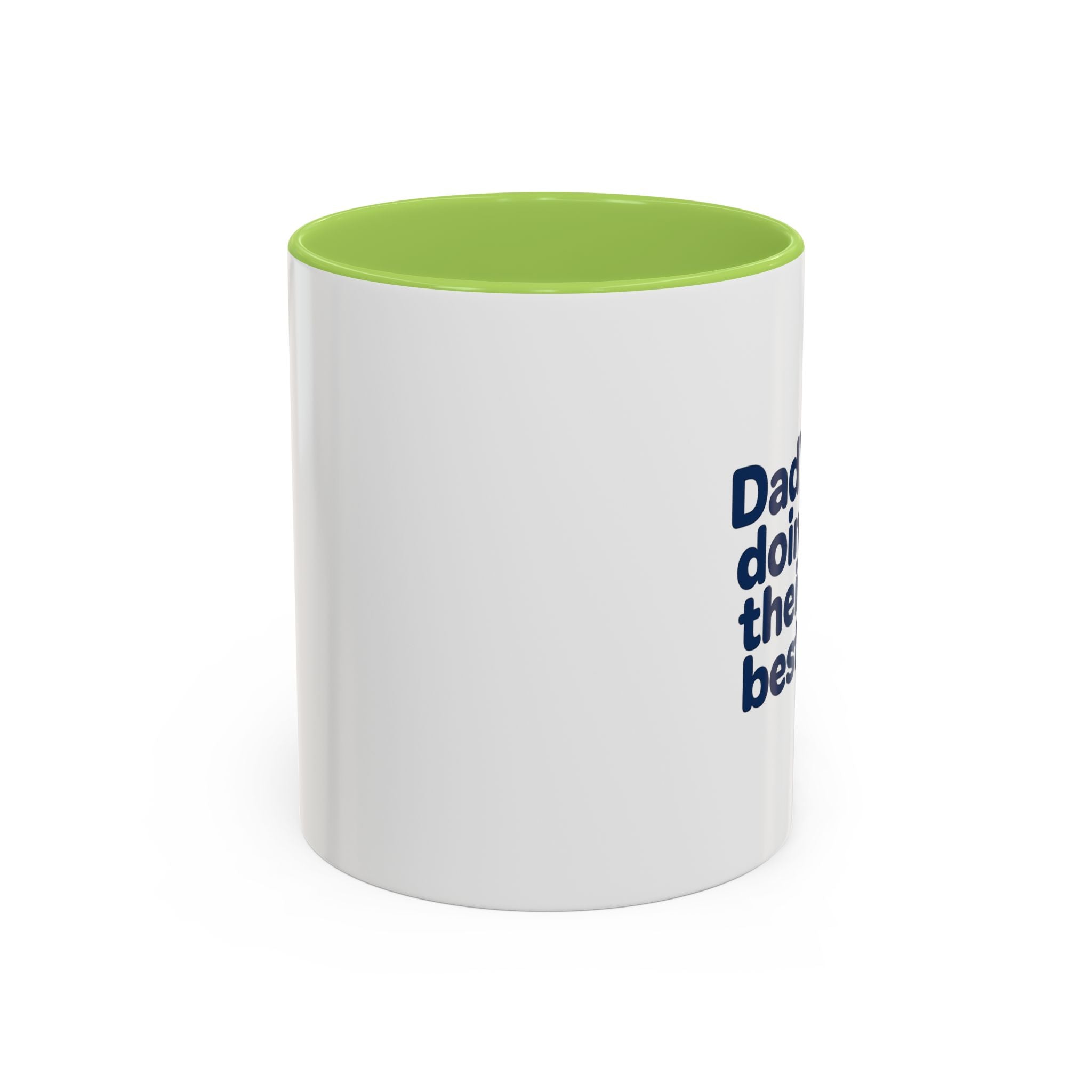 Dad's Doing Their Best mug | Accent Coffee Mug