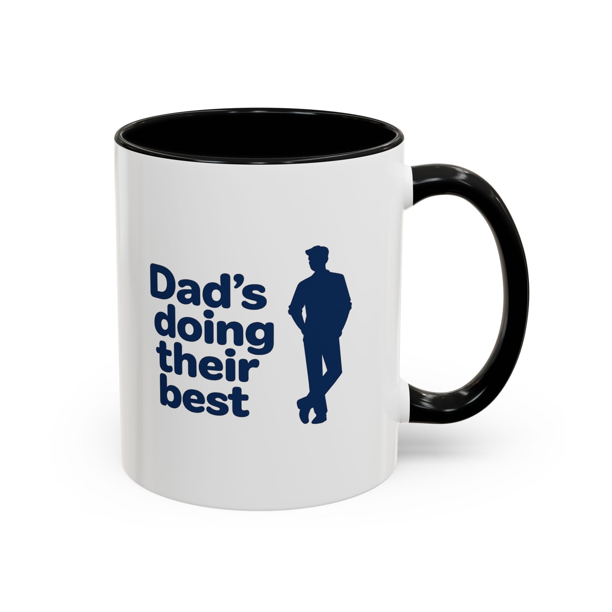 Dad's Doing Their Best mug | Accent Coffee Mug