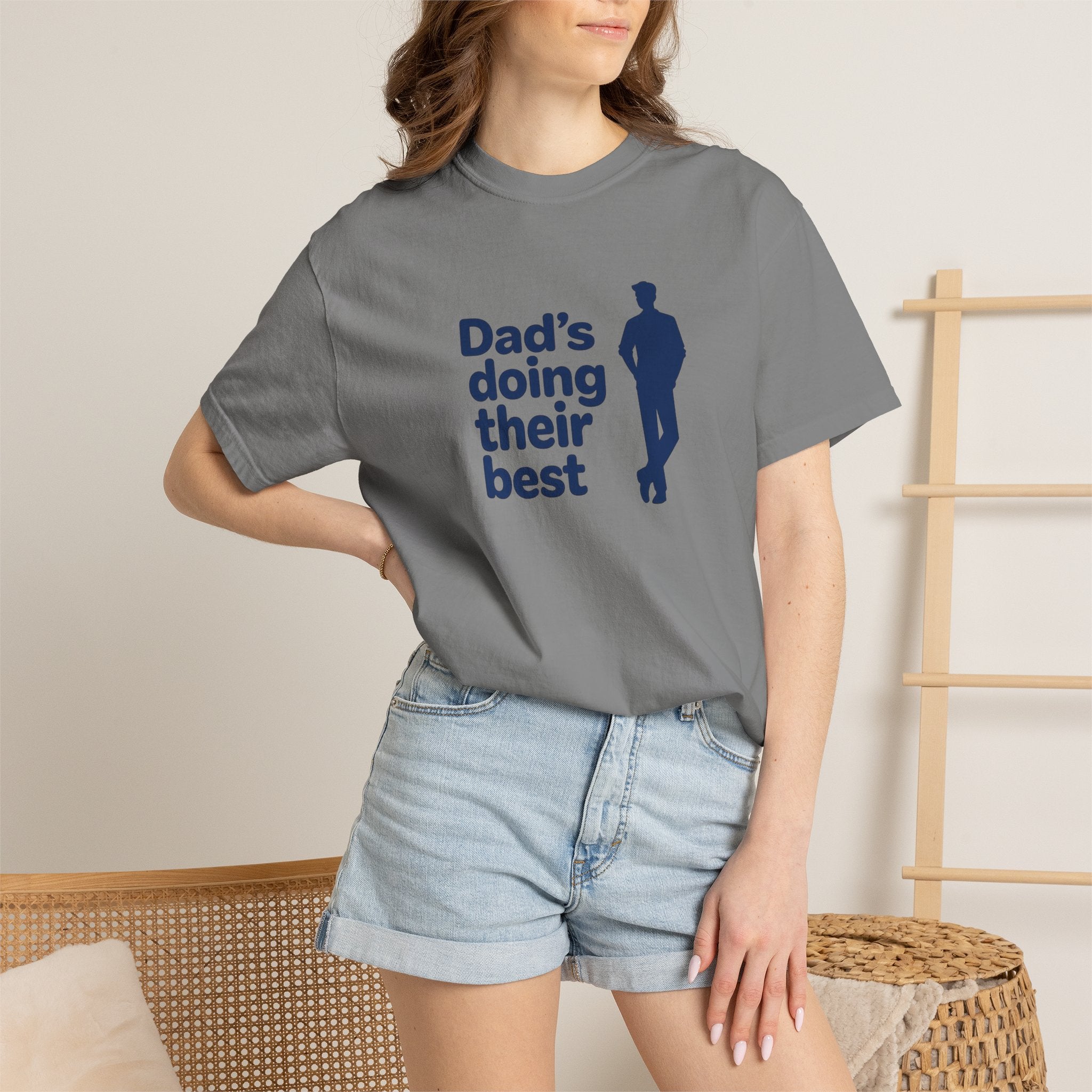 Dad's Doing Their Best T-shirt | Funny Dad Quote Tee
