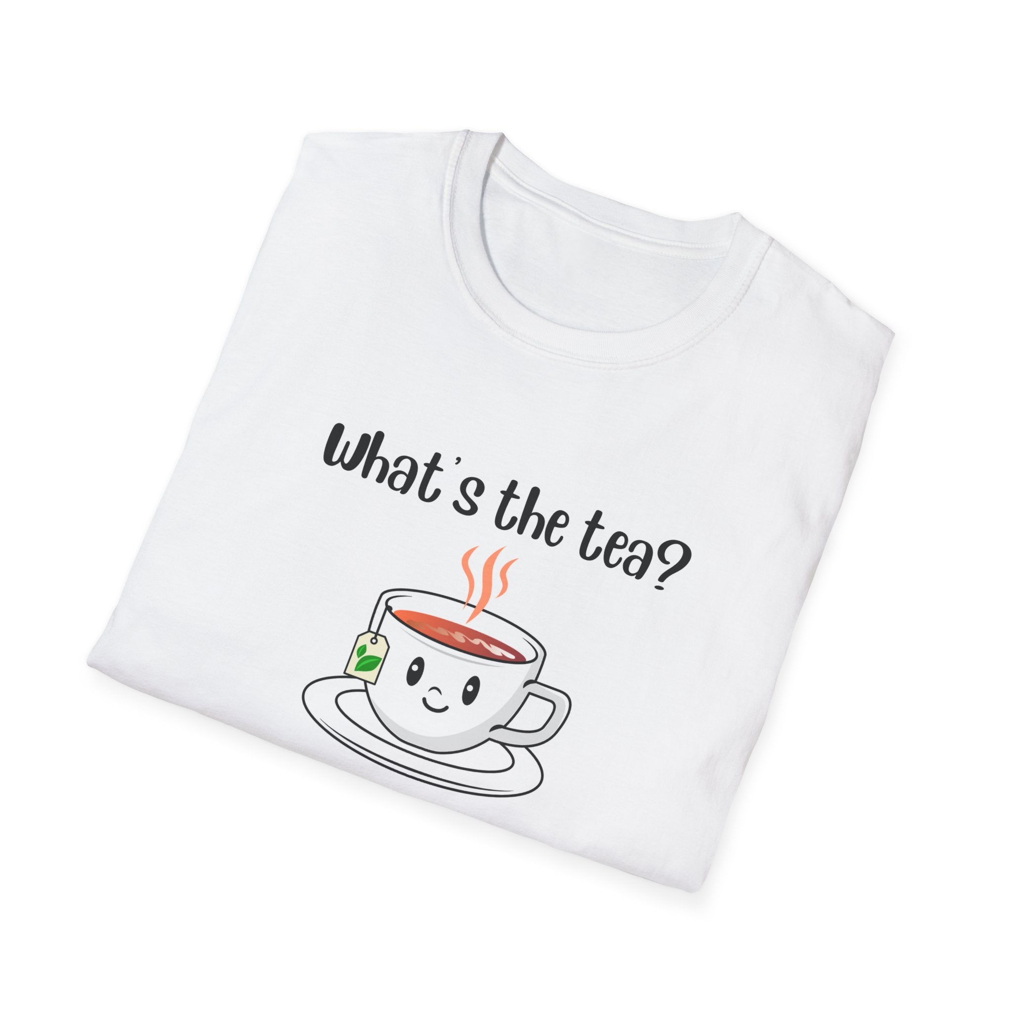 What's the tea? - Unisex Softstyle T-Shirt