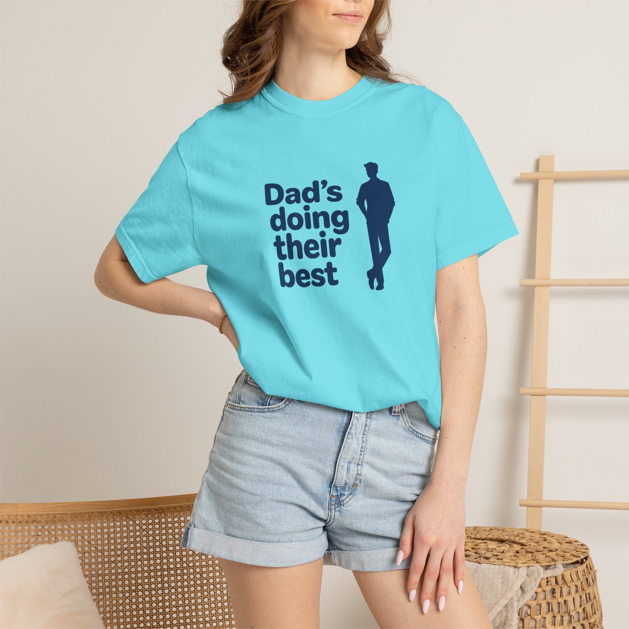 Dad's Doing Their Best T-shirt | Funny Dad Quote Tee